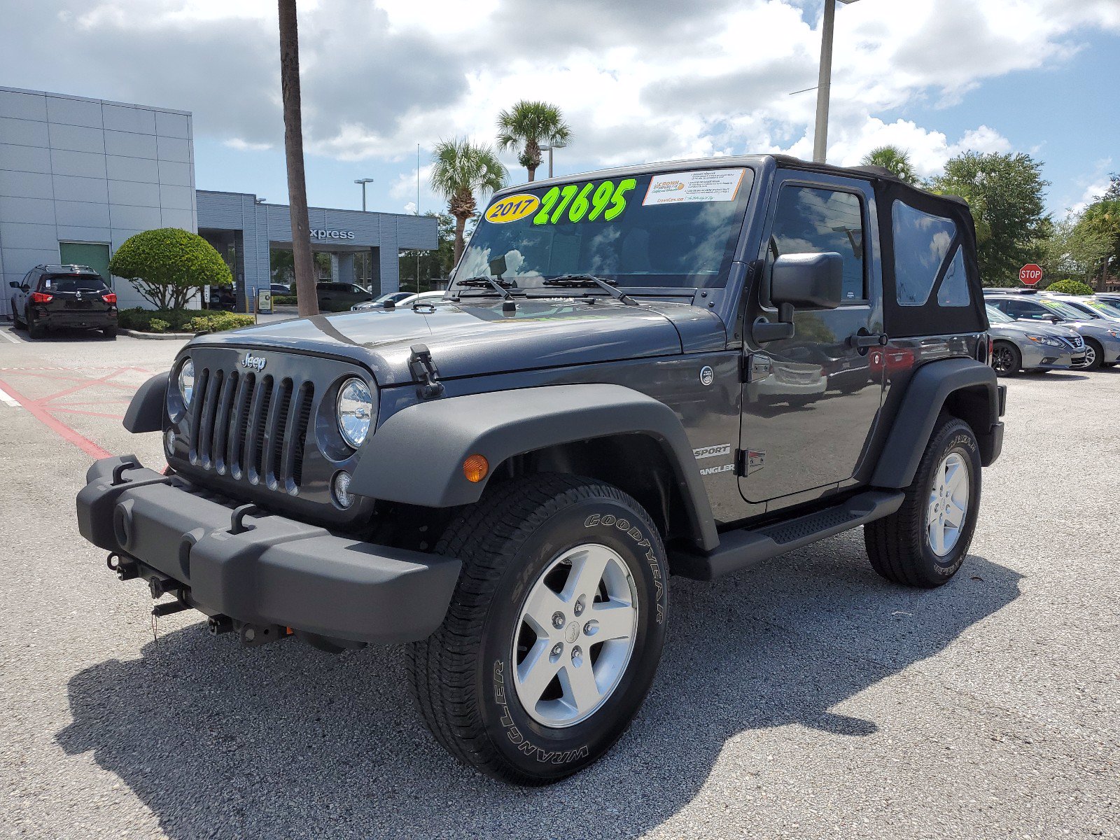 Pre Owned 2017 Jeep Wrangler Sport Convertible in St Petersburg 